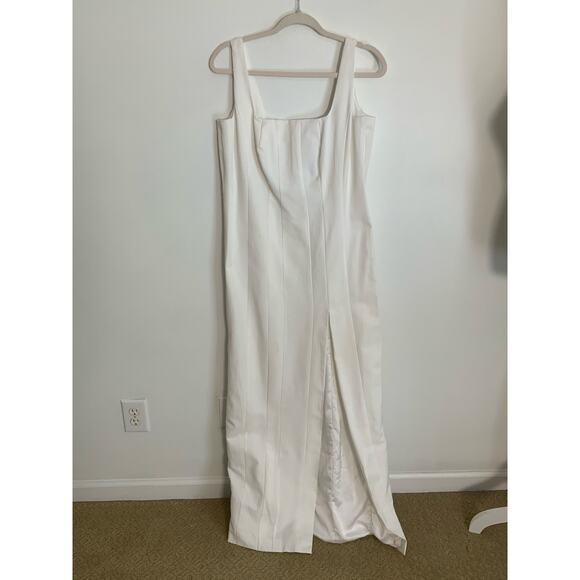 Staud Portrait‎ Sleeveless Seamed Gown - Picture 7 of 12